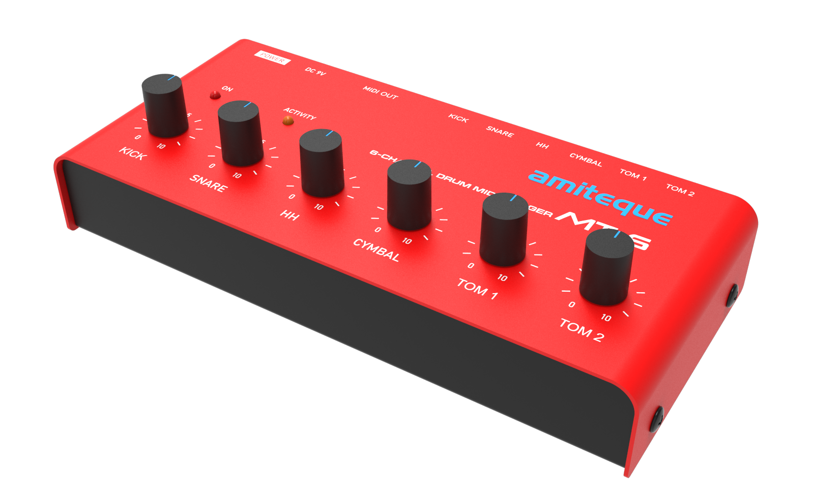 Amiteque MT-6 six-channel drum MIDI trigger